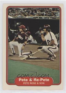 1982 Fleer - [Base] #640 - Pete Rose, Pete Rose Jr.