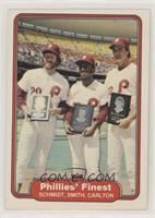 Mike Schmidt, Lonnie Smith, Steve Carlton