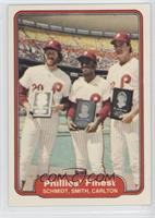 Mike Schmidt, Lonnie Smith, Steve Carlton