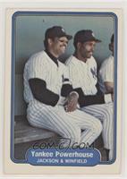 Yankee Powerhouse (Jackson & Winfield) (No Comma after outfielder on back)