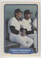 Yankee Powerhouse (Jackson & Winfield) (No Comma after outfielder on back)