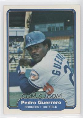 1982 Fleer - [Base] #7 - Pedro Guerrero