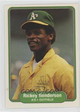 1982 Fleer - [Base] #92 - Rickey Henderson [EX to NM]