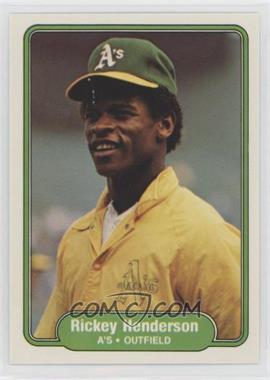 1982 Fleer - [Base] #92 - Rickey Henderson