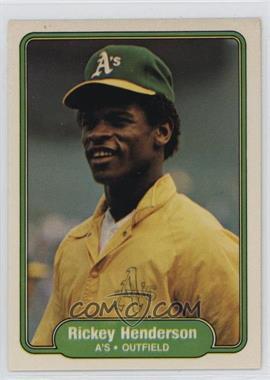 1982 Fleer - [Base] #92 - Rickey Henderson