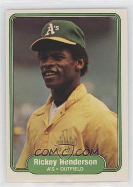 1982 Fleer - [Base] #92 - Rickey Henderson