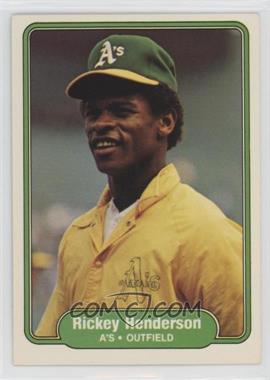 1982 Fleer - [Base] #92 - Rickey Henderson