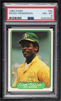 Rickey Henderson [PSA 8 NM‑MT]