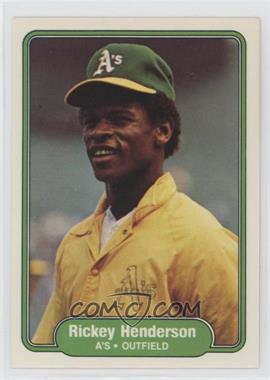 1982 Fleer - [Base] #92 - Rickey Henderson