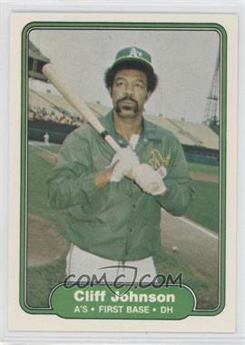 1982 Fleer - [Base] #93 - Cliff Johnson