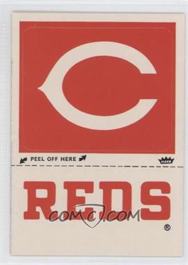 1982 Fleer - Team Stickers Inserts #_CIRE.1 - Cincinnati Reds Hat Emblem