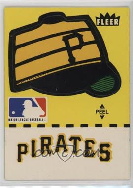 1982 Fleer - Team Stickers Inserts #_PIPI.2 - Pittsburgh Pirates Hat (Puzzle on Back)
