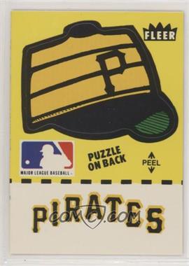 1982 Fleer - Team Stickers Inserts #_PIPI.2 - Pittsburgh Pirates Hat (Puzzle on Back)