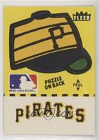 Pittsburgh Pirates Hat (Red/Puzzle on Back)