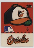 Baltimore Orioles Hat (Red/Puzzle on Back)