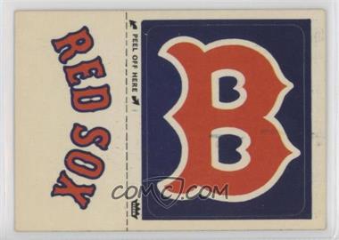 1982 Fleer - Team Stickers Inserts #BRSE - Boston Red Sox Hat Emblem