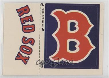 1982 Fleer - Team Stickers Inserts #BRSE - Boston Red Sox Hat Emblem