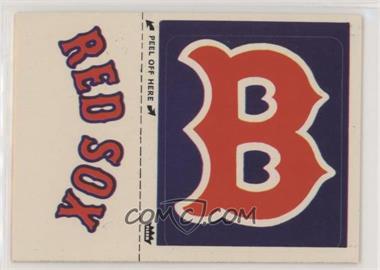 1982 Fleer - Team Stickers Inserts #BRSE - Boston Red Sox Hat Emblem