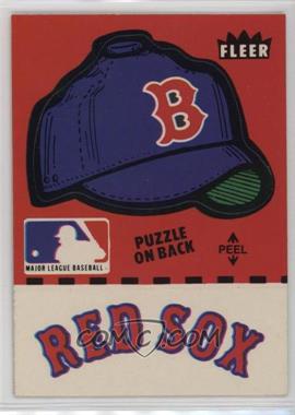 1982 Fleer - Team Stickers Inserts #BRSH.1 - Boston Red Sox Hat