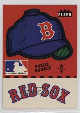 1982 Fleer - Team Stickers Inserts #BRSH.1 - Boston Red Sox Hat