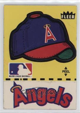 1982 Fleer - Team Stickers Inserts #CAAH.2 - California Angels Hat (Puzzle on Back) [Good to VG‑EX]