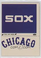 Chicago White Sox Emblam (Puzzle on Back)