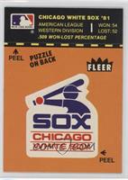 Chicago White Sox Team (Logo/Stat Tab Puzzle on Back)