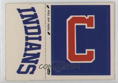 1982 Fleer - Team Stickers Inserts #CLIE - Cleveland Indians Hat Emblem