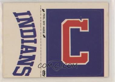 1982 Fleer - Team Stickers Inserts #CLIE - Cleveland Indians Hat Emblem