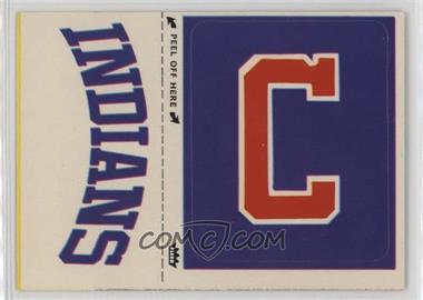 1982 Fleer - Team Stickers Inserts #CLIE - Cleveland Indians Hat Emblem