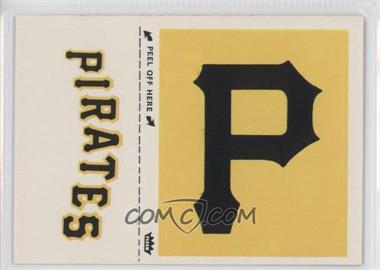 1982 Fleer - Team Stickers Inserts #PIPE.H - Pittsburgh Pirates Hat Emblem