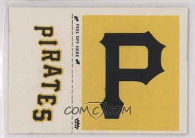 1982 Fleer - Team Stickers Inserts #PIPE.H - Pittsburgh Pirates Hat Emblem
