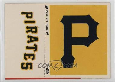 1982 Fleer - Team Stickers Inserts #PIPE.H - Pittsburgh Pirates Hat Emblem
