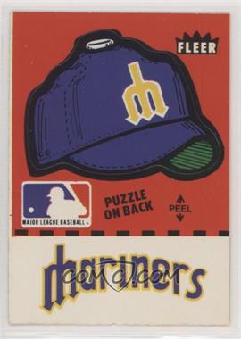 1982 Fleer - Team Stickers Inserts #SEMH.2 - Seattle Mariners Hat (Puzzle on Back)