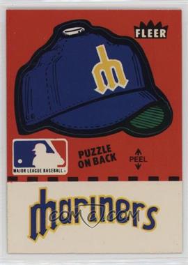 1982 Fleer - Team Stickers Inserts #SEMH.2 - Seattle Mariners Hat (Puzzle on Back)