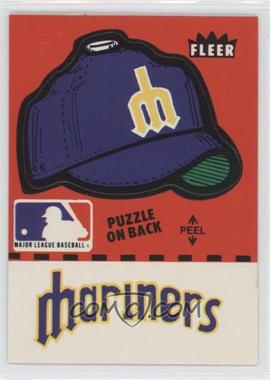 1982 Fleer - Team Stickers Inserts #SEMH.2 - Seattle Mariners Hat (Puzzle on Back)