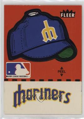 1982 Fleer - Team Stickers Inserts #SEMH.2 - Seattle Mariners Hat (Puzzle on Back)