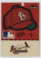 St. Louis Cardinals Hat (Puzzle on Back) [Good to VG‑EX]