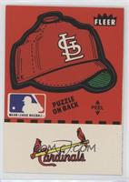 St. Louis Cardinals Hat (Puzzle on Back)