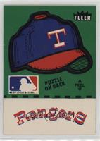 Texas Rangers Hat (Puzzle on Back)