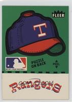 Texas Rangers Hat (Puzzle on Back)