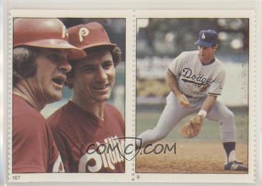 1982 Fleer Stamps - [Base] #107-9 - Pete Rose, Larry Bowa, Steve Garvey