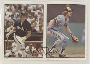 1982 Fleer Stamps - [Base] #188-135 - Mike Squires, Robin Yount