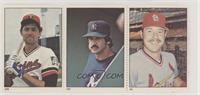 Roy Smalley, Ron Guidry, Gene Tenace [Noted]