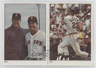 1982 Fleer Stamps - [Base] #237-161 - Ted Williams & Carl Yastrzemski, Kirk Gibson
