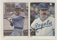 Bill Buckner, Dan Quisenberry [Good to VG‑EX]