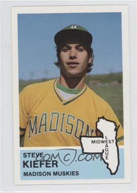 1982 Fritsch Midwest League Stars of Tomorrow - [Base] #12 - Steve Kiefer