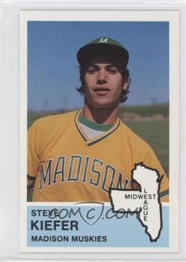 1982 Fritsch Midwest League Stars of Tomorrow - [Base] #12 - Steve Kiefer