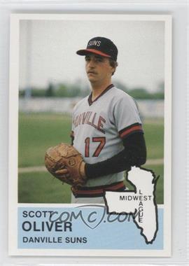 1982 Fritsch Midwest League Stars of Tomorrow - [Base] #139 - Scott Oliver