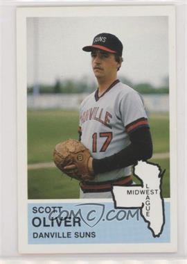 1982 Fritsch Midwest League Stars of Tomorrow - [Base] #139 - Scott Oliver